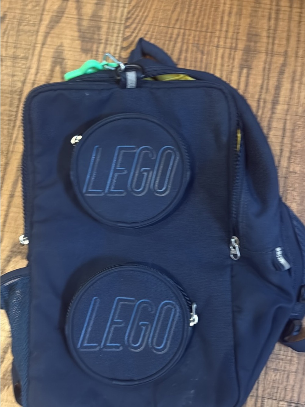 Lego Navy Blue Backpack with Round Front Pockets